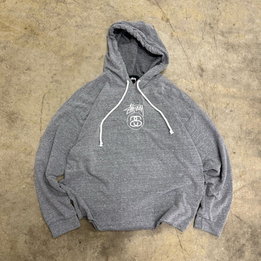 Stussy STOCK LINK RAW EDGE HOODIE